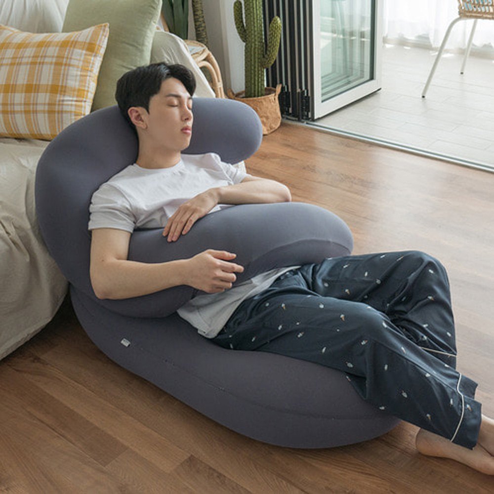 에어소파 쇼파없는거실 야외빈백 무지빈백 공의자 바나나 빈벡 빔백 빈팩 빙백 빈백 - 상품 이미지