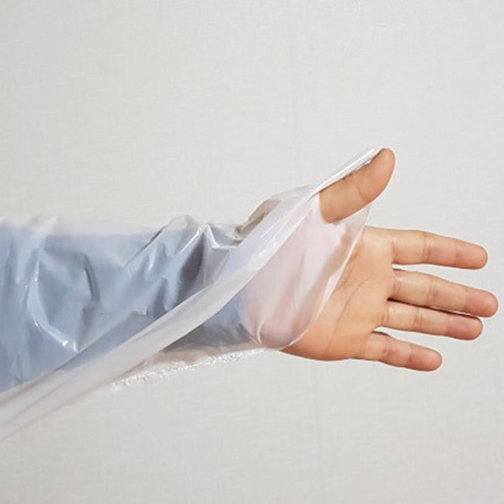 일회용 비닐가운 코로나 검사 김장 앞치마 방역 김장용 1매 오염방지 대량 관공서 병원 - 상세 이미지 3
