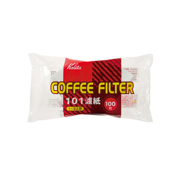 칼리타 NK101 커피필터 1 2인용 화이트 100매입 : MEGACOFFEE