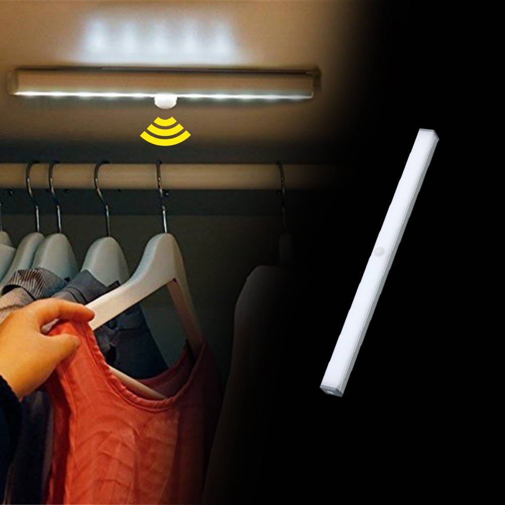 화장실 신발장 간접등 조명 옷장 무선 LED 모션 붙이는 센서등 30cm - 상품 이미지