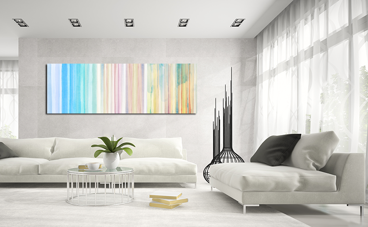 추상화 colorful tree 거실 카페 인테리어 그림 액자 가게오픈선물 중형 - 상세 이미지 3