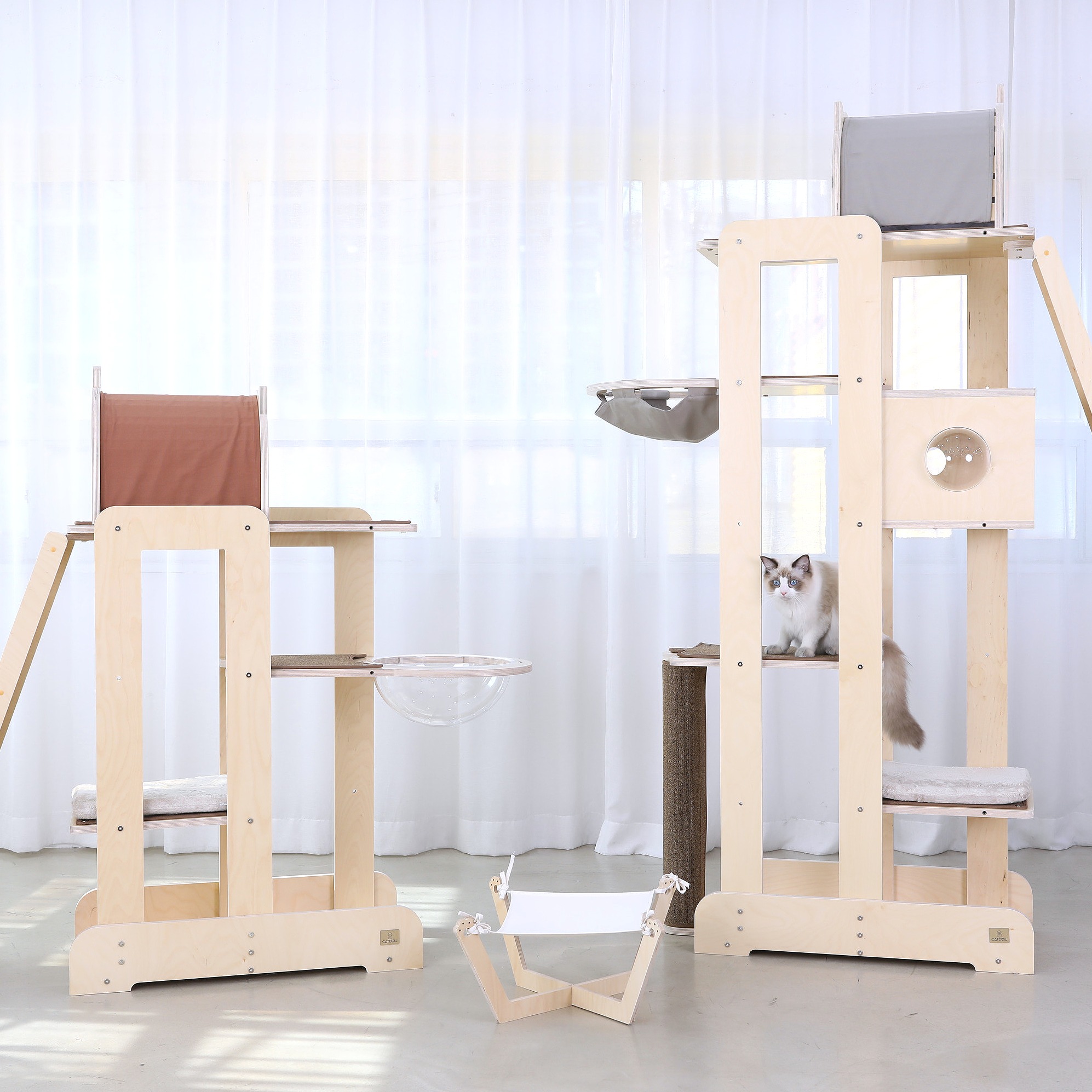 캣돌 미니모모타워 캣타워 캣폴