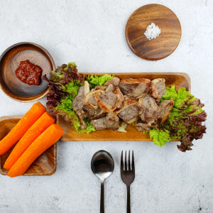 당일작업 생 오리 슬라이스 800g 로스 구이 주물럭 캠핑 불고기 택배 맛있게 먹은 솔직 후기 - 상품 이미지 2