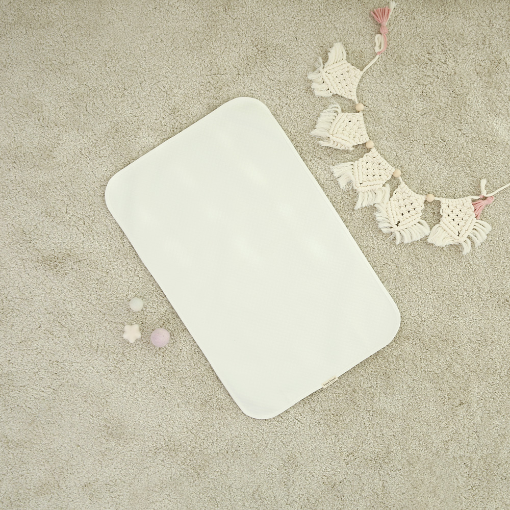 도담도담 오가닉 코튼 무형광 100% 신생아 출산 준비 9종 선물 종합 세트 (화이트)