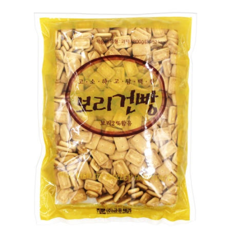 금풍제과 보리건빵 800g 인기간식 건빵 군대건빵