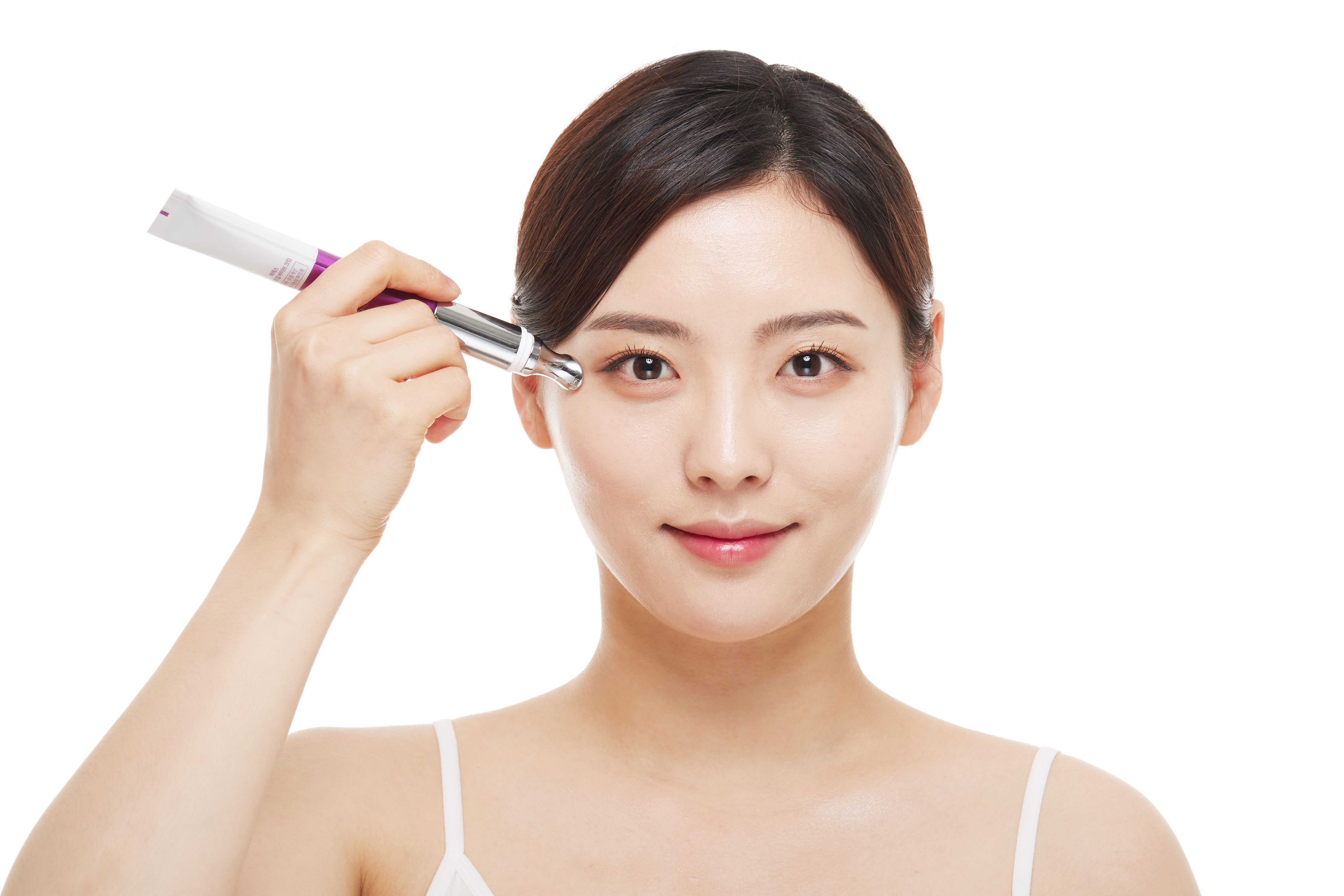 뷰티영 갈바닉 디바이스 마사지기 아이크림 팔자주름크림 아이백볼륨 리프팅 눈가탄력 펩타이드재생