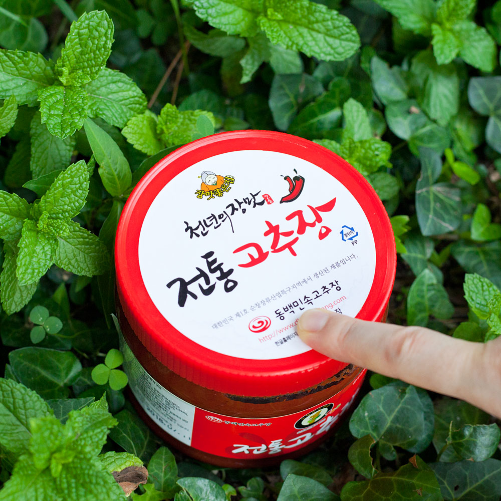 순창찹쌀고추장 우리쌀 시골 재래식 전통 집 1kg 동백 이미지 6