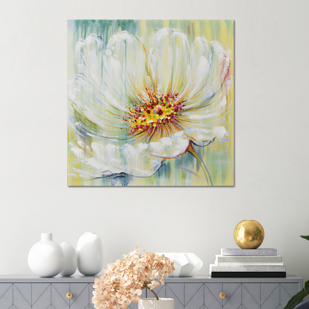벽장식 센스있는선물 인테리어 꽃 그림액자 (70cmx70cm) - 상세 이미지 5