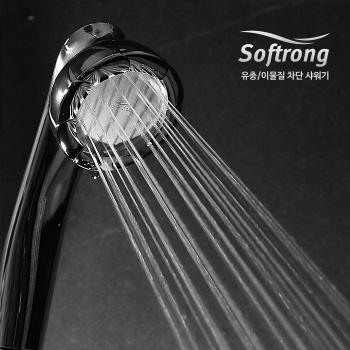 소프롱 샤워기 헤드 SH-50(6P)극저수압용 수압상승 절수 괴물 샤워기