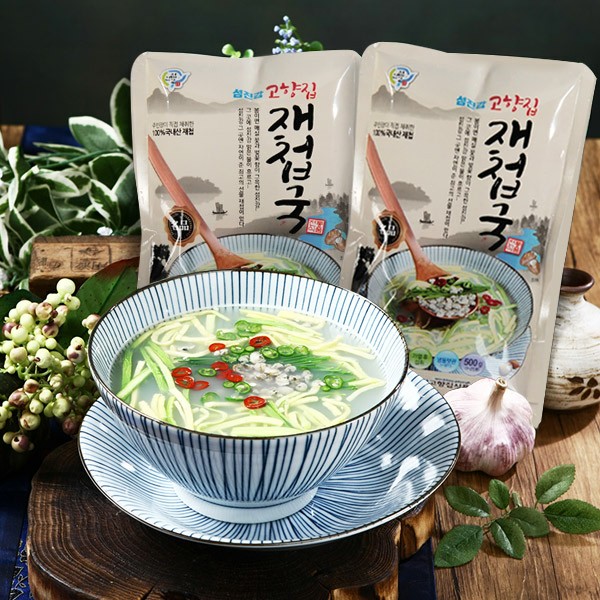 섬진강 재첩국 1박스 하동재첩 광양제첩 제첩국 - 상품 이미지