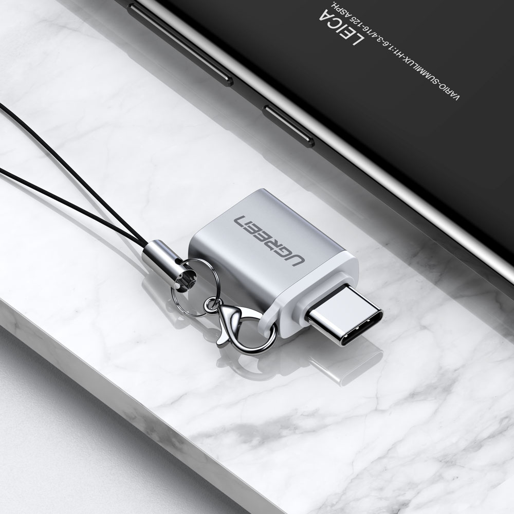 유그린 USB3.1 C타입 to USB3.0 고속 OTG 스트랩 젠더 - 상세 이미지 4