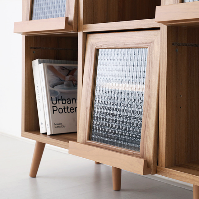 필몬 콘솔수납장 3문 PUM100110F 1085x390x975mm, 2단, 캄포어베니어 5845.9481