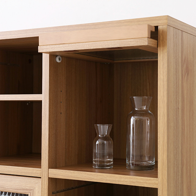 필몬 콘솔수납장 3문 PUM100110F 1085x390x975mm, 2단, 캄포어베니어 5845.9481