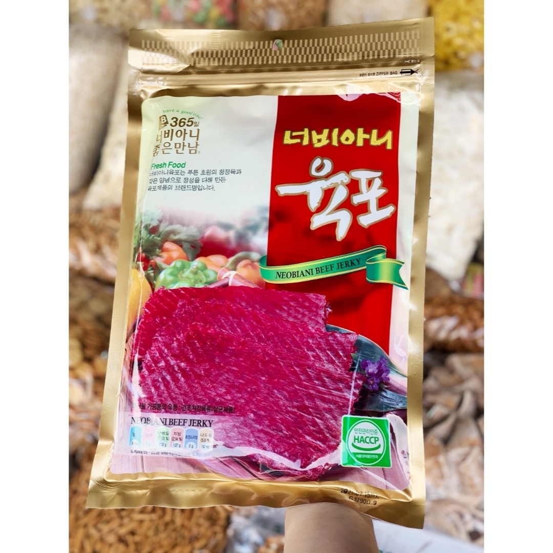 고래상회 코주부육포 너비아니육포 900g 맥주안주 영양간식 - 상세 이미지 3