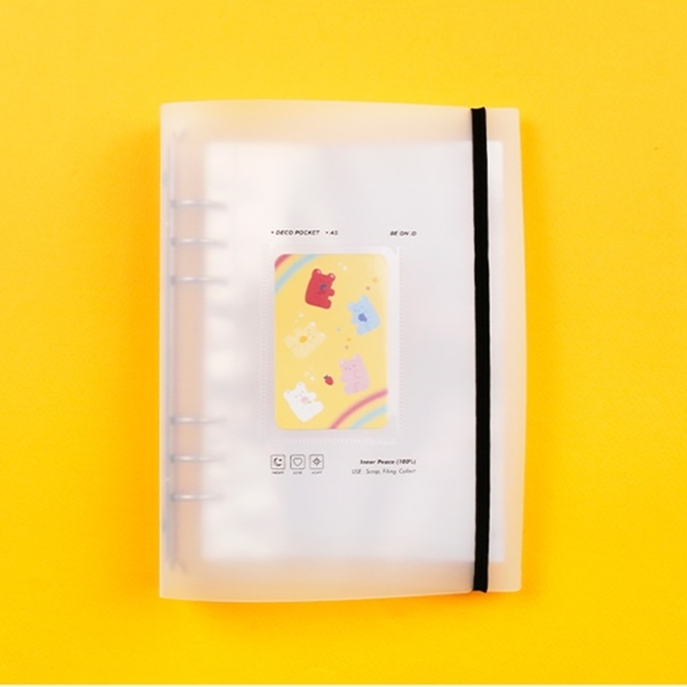 A5 데코포켓 6공 포카 바인더 스티커 포토카드 보관함 포토카드북 제품 이미지