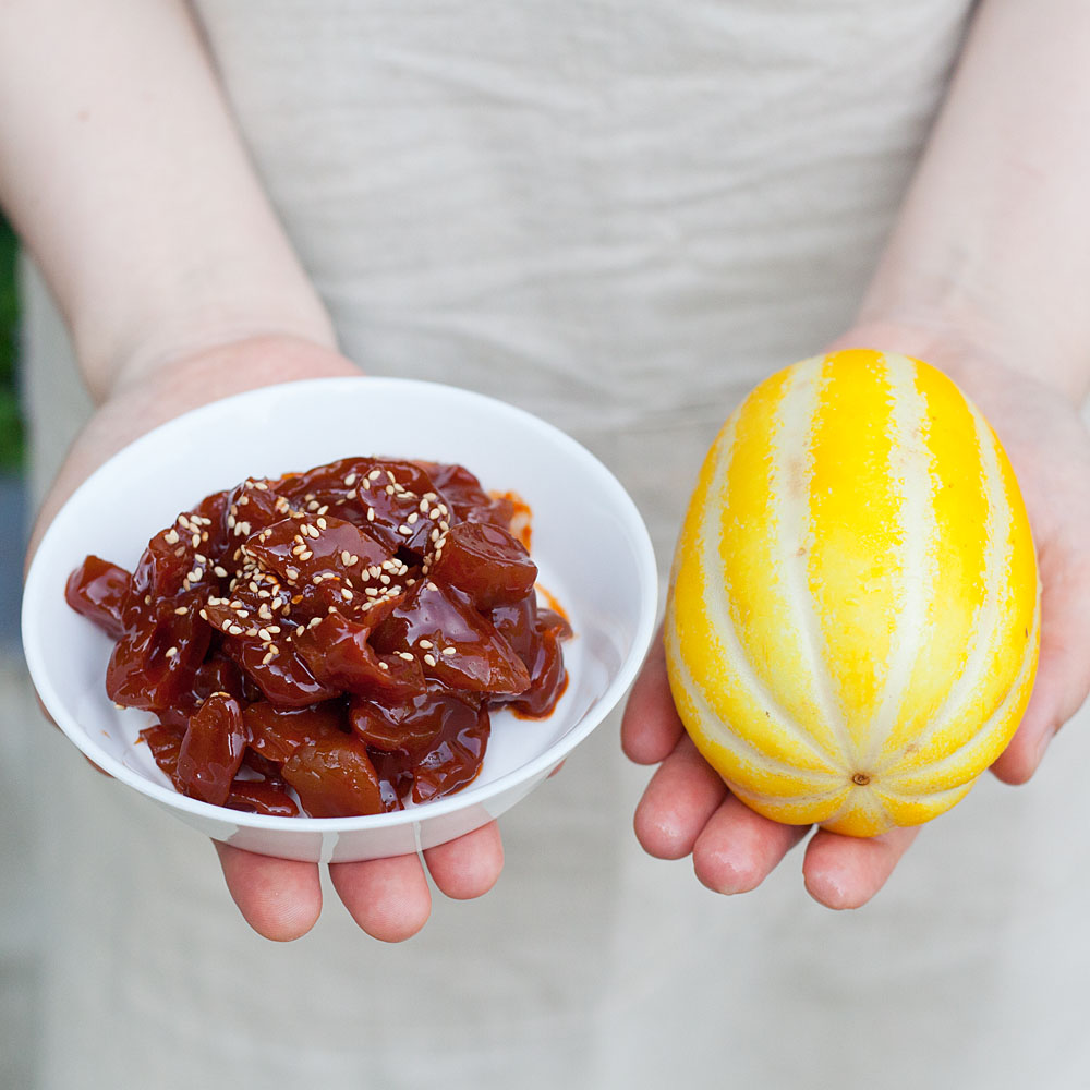 참외장아찌 짱아찌 고추장 500g 순창 향적원 - 메인 이미지