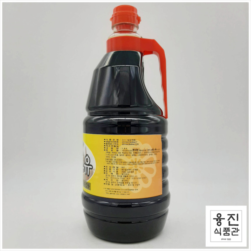 융진 모밀쯔유 모밀국수전용 1.8L / 모밀엑기스 냉모밀 모밀소스 여름메뉴 업소용 대용량 - 최저가 사업자 식자재 | 식봄
