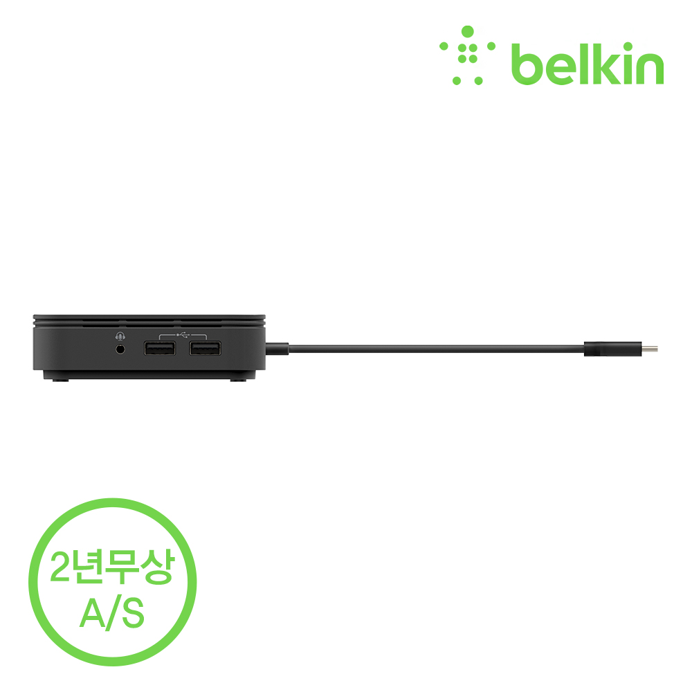 벨킨 썬더볼트3 독 코어 7in1 노트북 멀티 허브 F4U110bt 아이맥 맥북 프로 갤럭시북5 아이패드 LG그램 호환 USB허브 - 상세 이미지 5