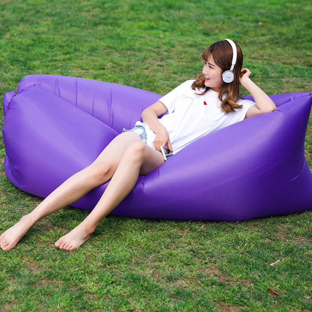 스포홀릭 캠핑 에어매트 에어베드 빈백 - 상세 이미지 2