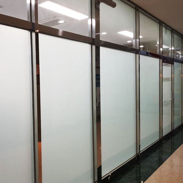 유리창문 불투명 반투명 시선차단 썬팅지 무점착 안개시트지 100cmX50cm