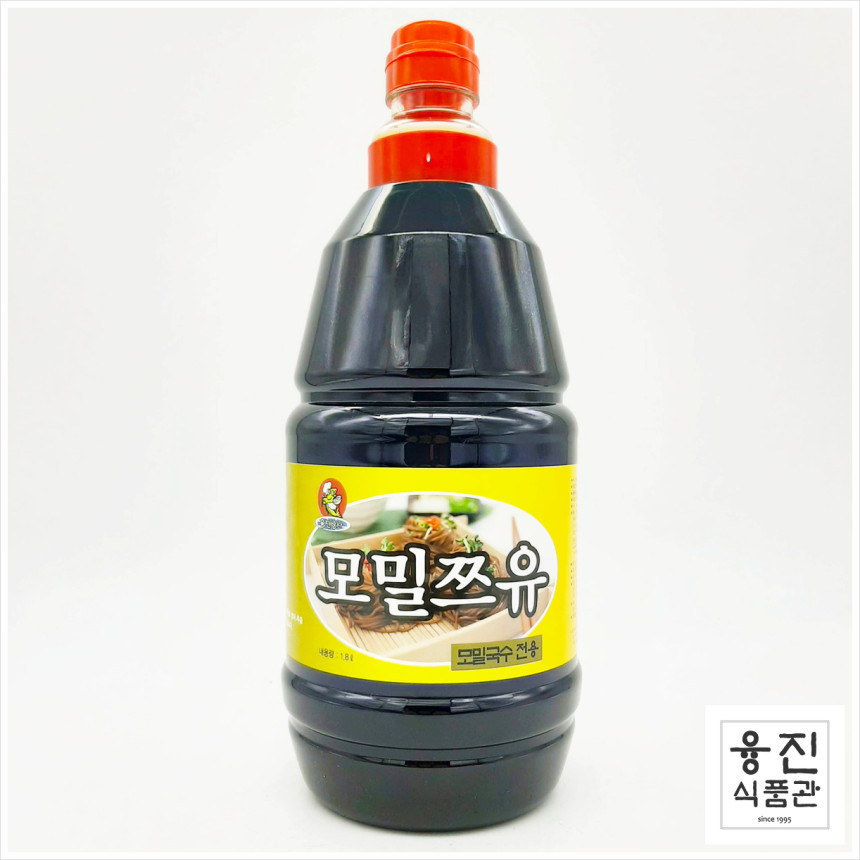 융진 모밀쯔유 모밀국수전용 1.8L / 모밀엑기스 냉모밀 모밀소스 여름메뉴 업소용 대용량 - 최저가 사업자 식자재 | 식봄