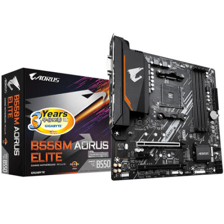 GIGABYTE B550M AORUS ELITE 피씨디렉트 메인보드