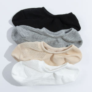 안벗겨지는 면 망사 메쉬 덧신 페이크삭스 여성 실리콘 여름 덧신 양말 솔직 후기 | 실사용자 리뷰 분석 - 상품 이미지 3