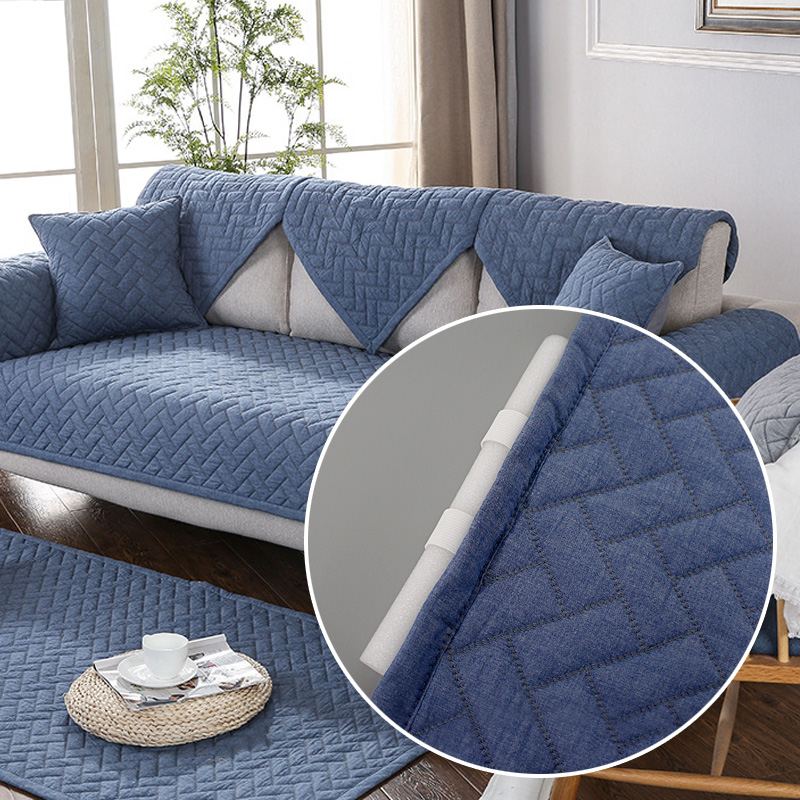 순면 쇼파패드 커버 카우치 천갈이 단품 3인용