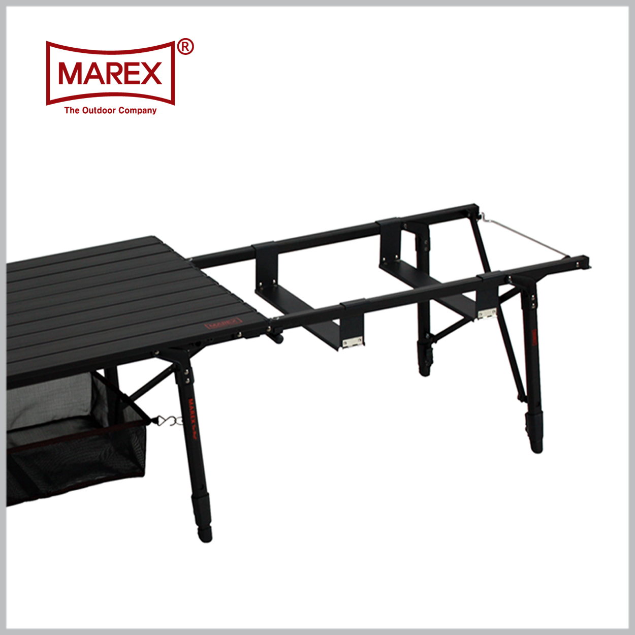 캠핑테이블 마렉스 롤테이블 접이식 캠핑 차박 경량 컴팩트 튼튼한 블랙에디션 850