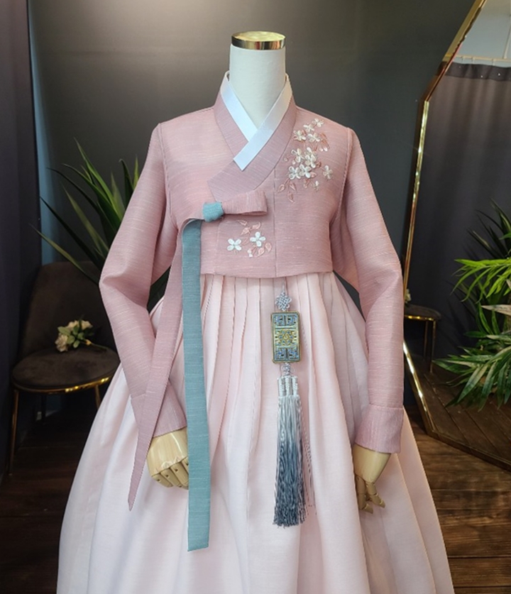 한복대여 은가비한복 청담동귀부인6 결혼식 여자 하객 혼주 가족 이미지 3