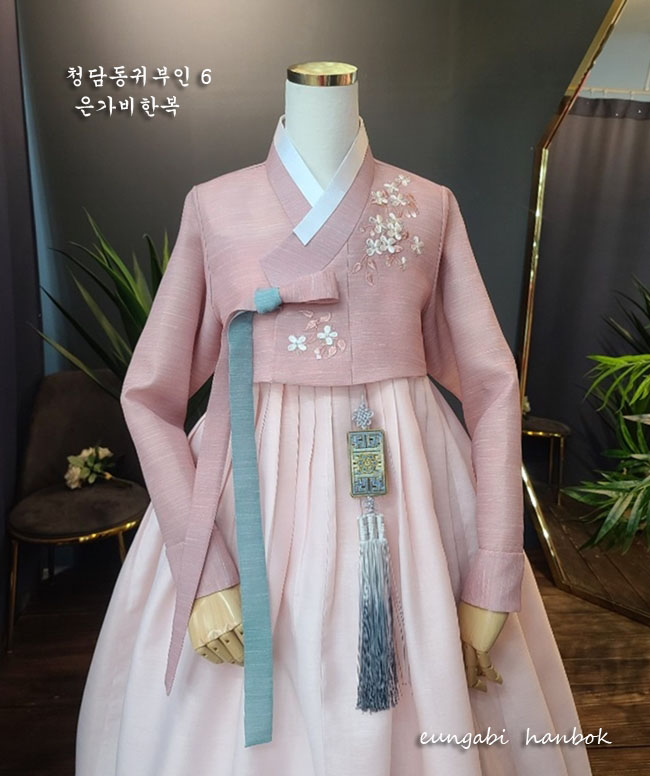 한복대여 은가비한복 청담동귀부인6 결혼식 여자 하객 혼주 가족 이미지 2