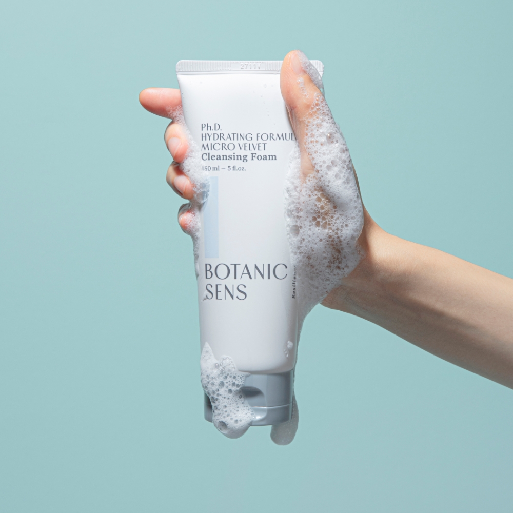 보타닉센스 속당김없는 저자극 수부지 저분자 버블 이오논 폼클렌징 150ml - 상세 이미지 4