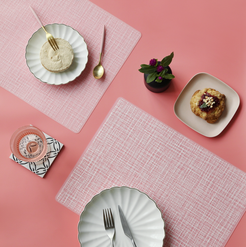 까사무띠 따볼라 실리콘 식탁매트 테이블매트 방수 / 직사각