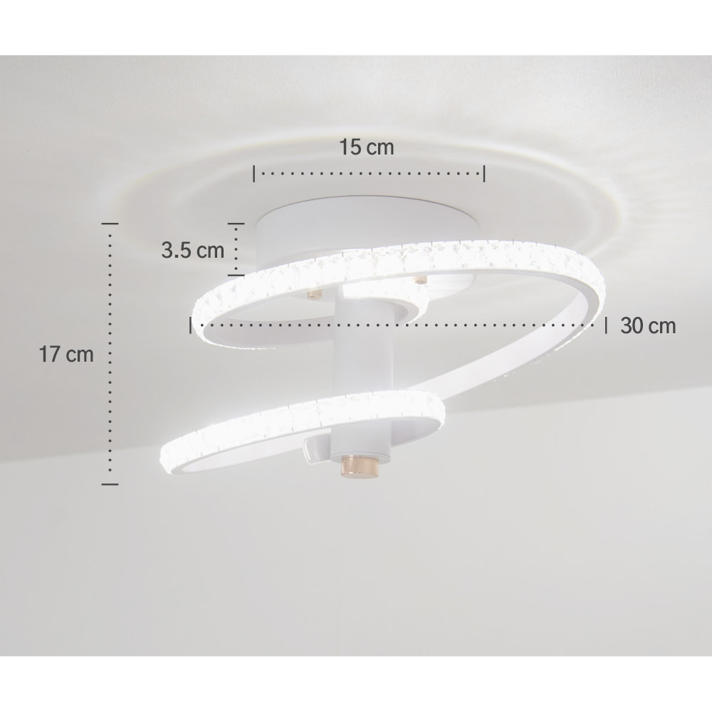 LED 크리스탈 클링 직부20W 화이트 직부등 - 상세 이미지 5