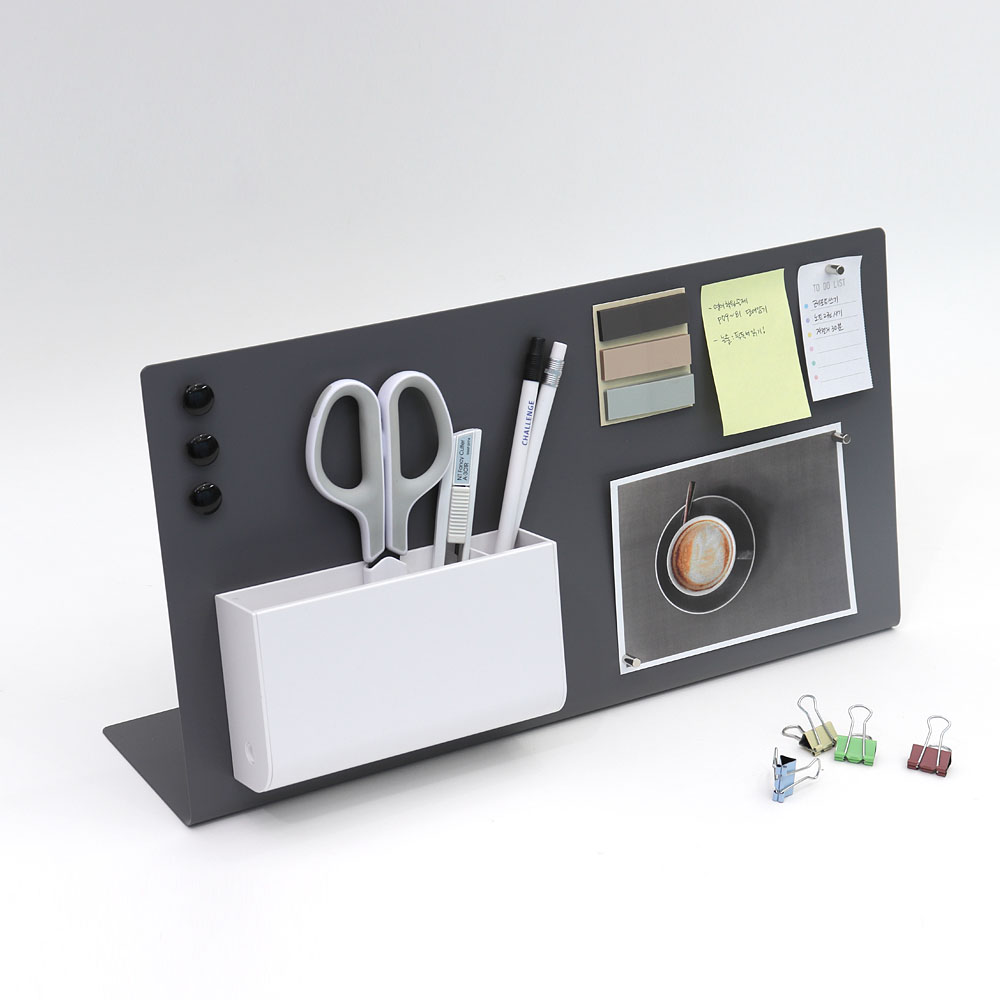 큐데스크 탁상 자석 메모보드 미니칠판 제품 이미지