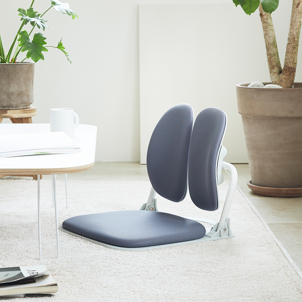 [N배송]듀오백 온돌 D922 패브릭 컴퓨터 책상 좌식 의자