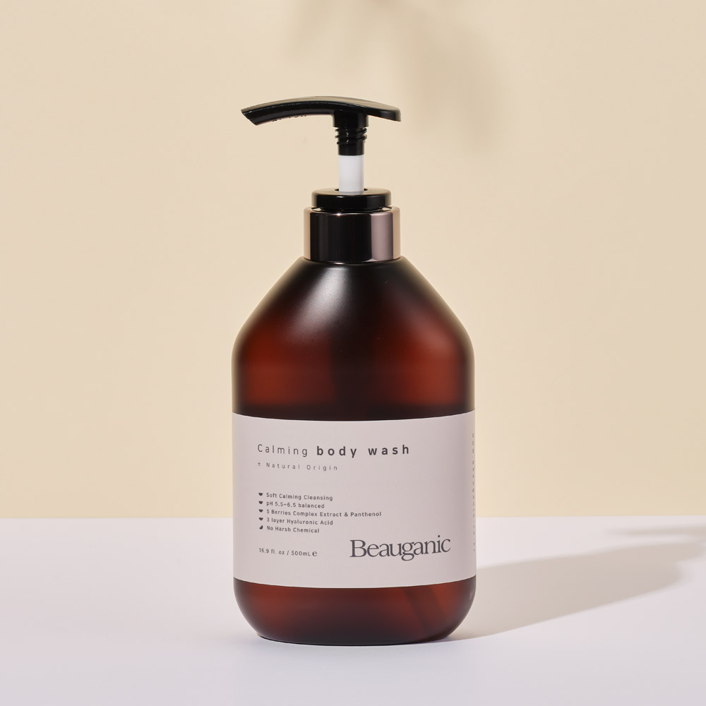 1+1 뷰가닉 카밍 비건 바디워시 500ml 2개 약산성 티트리 임산부 민감성 피부 - 상세 이미지 5