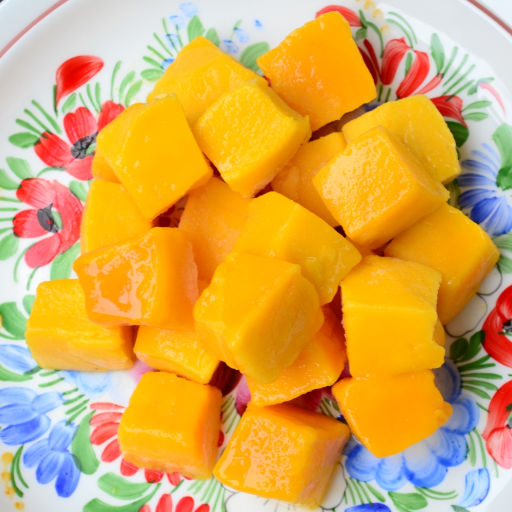 베리필드 냉동 아이스 애플망고 다이스 페루산 1kg, 1개