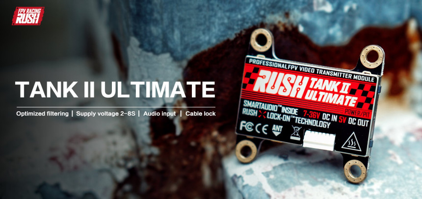 [�˾���ũ]  [Rush] Tank2 Ultimate 5.8GHz ����۽ź���(SmartAudio) (���Ŵ���) 1