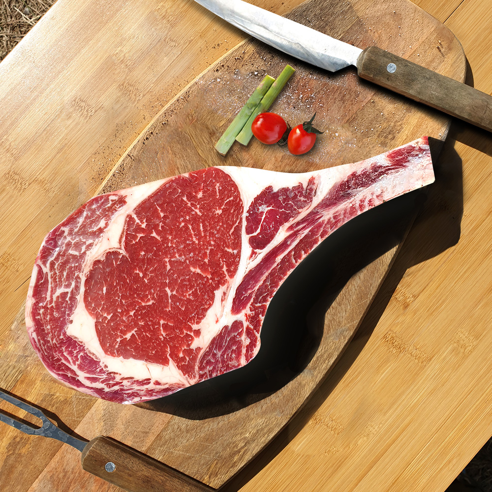 하이마블 토마호크 스테이크 5cm 초이스 소고기 캠핑 바베큐 홈파티