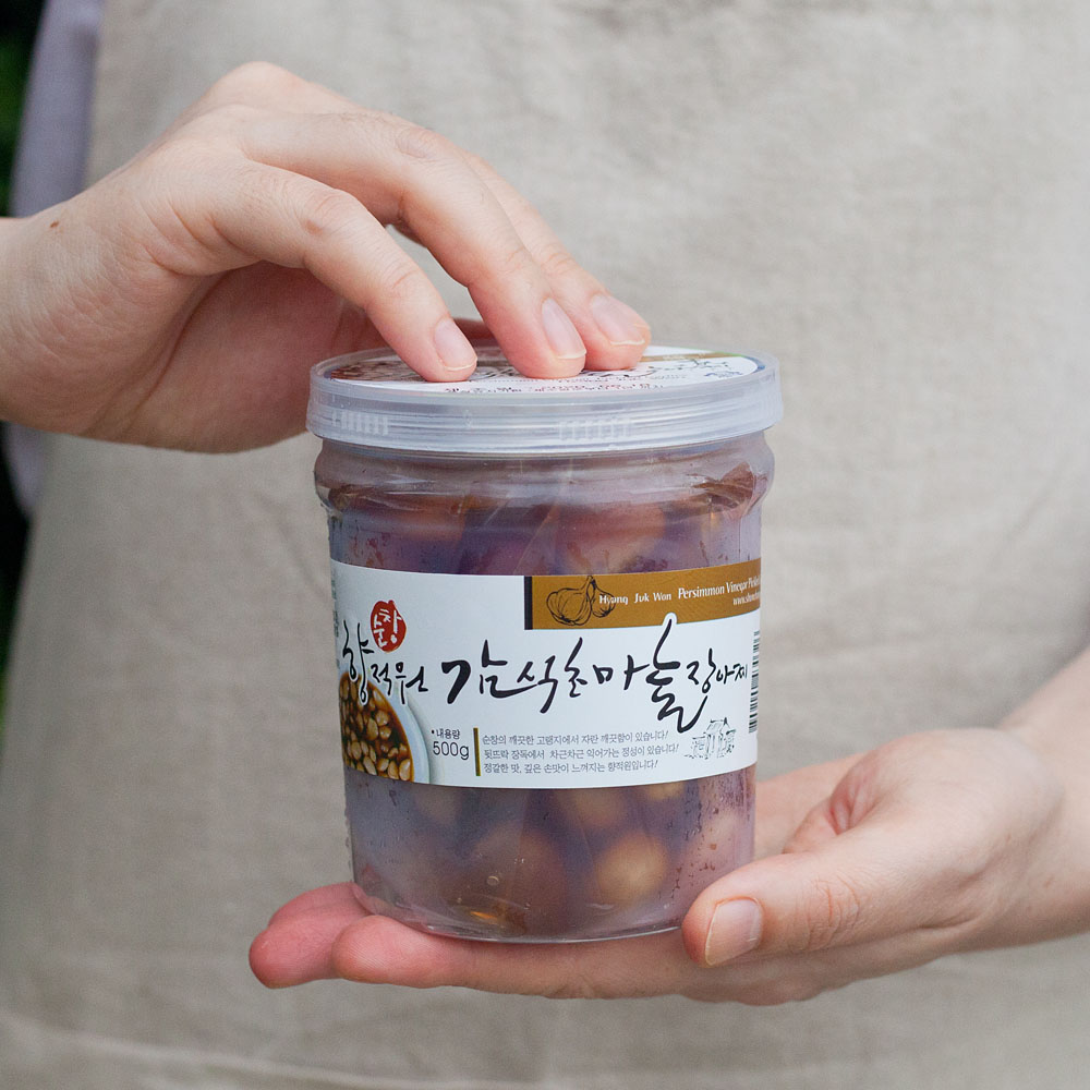 마늘장아찌 깐 국산 감식초 피클 순창 향적원 500g, 1개 - 상세 이미지 5