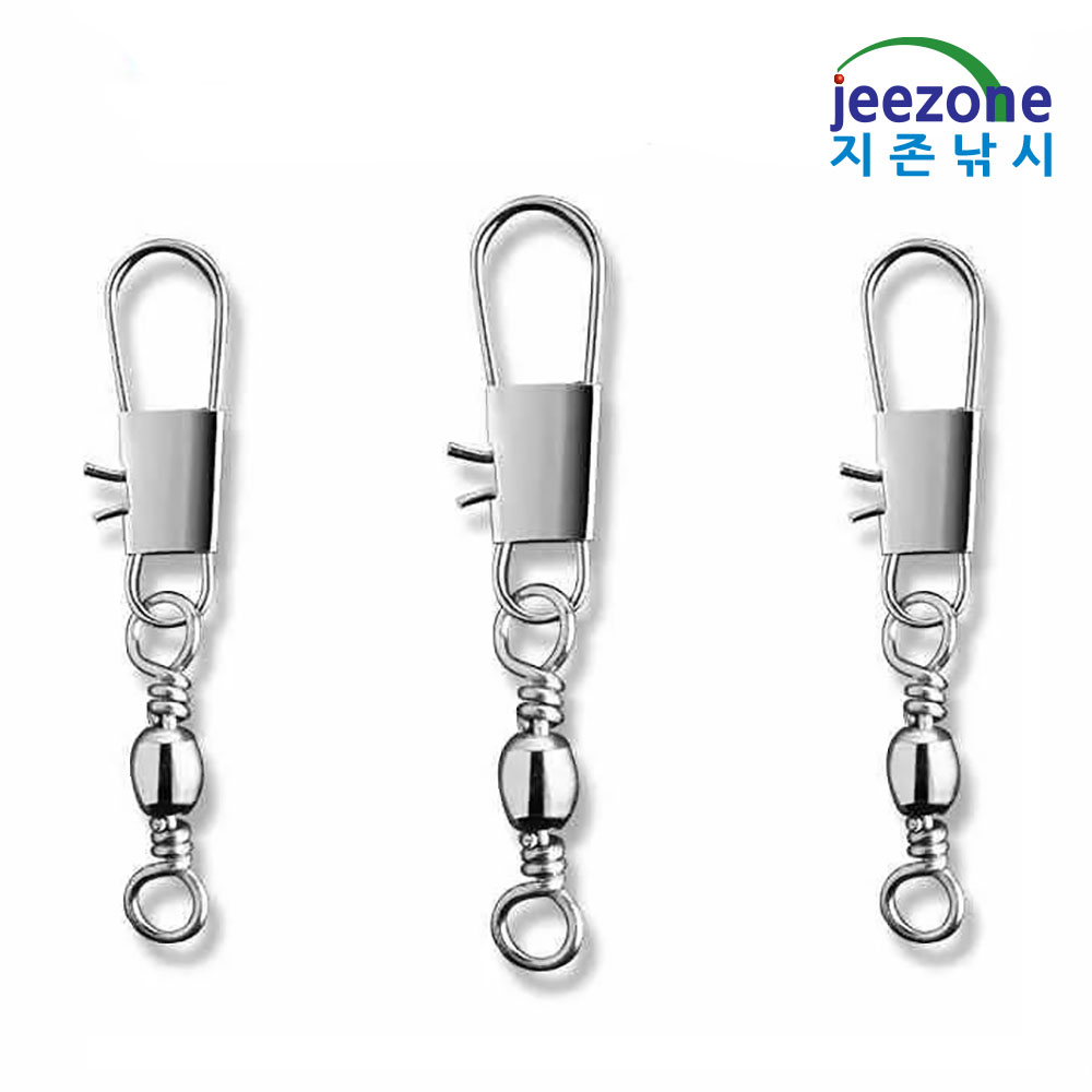 인터락 핀도래 스냅 핀도래 스위벨 쭈꾸미 채비 30개 - 상품 이미지