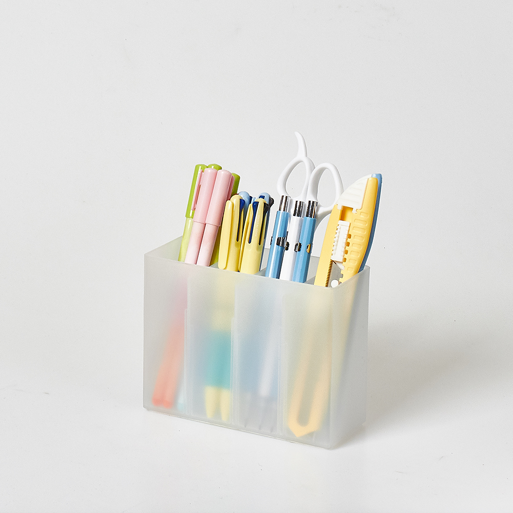 할메이드 브러쉬꽂이 네일 립스틱 화장품 화장대 꾸미기 트레이 칸칸이 소품 정리함 소 - 상세 이미지 3