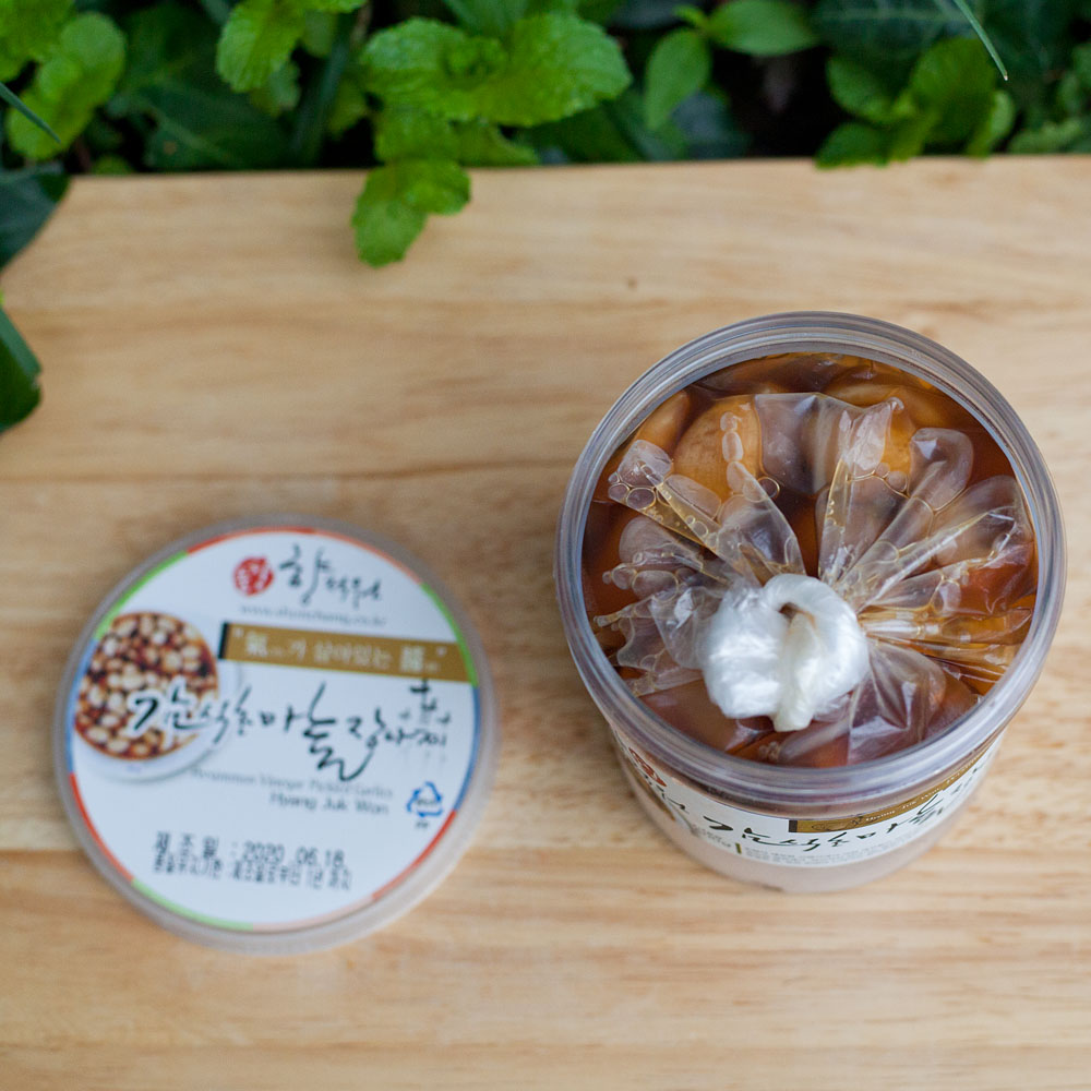 마늘장아찌 깐 국산 감식초 피클 순창 향적원 500g, 1개 - 상세 이미지 2