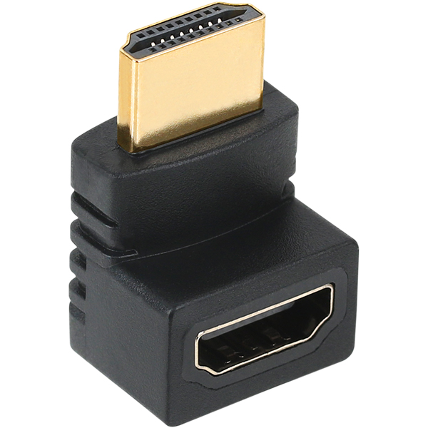NETmate NMG012 HDMI M/F 위쪽 꺾임 젠더