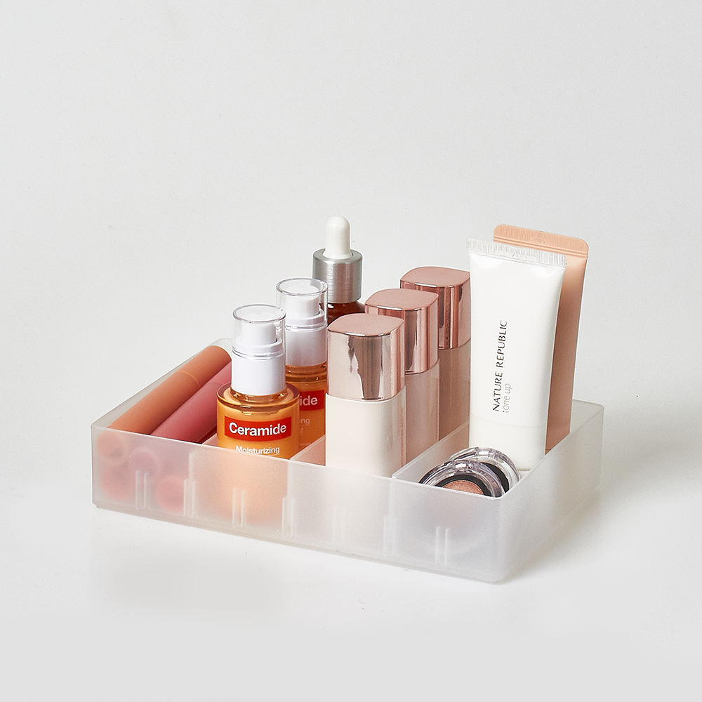 할메이드 브러쉬꽂이 네일 립스틱 화장품 화장대 꾸미기 트레이 칸칸이 소품 정리함 소 - 상세 이미지 5