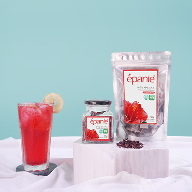 에빠니 유기농 허브차 히비스커스차 1.5g 허브티 삼각티백 50개입, 1개