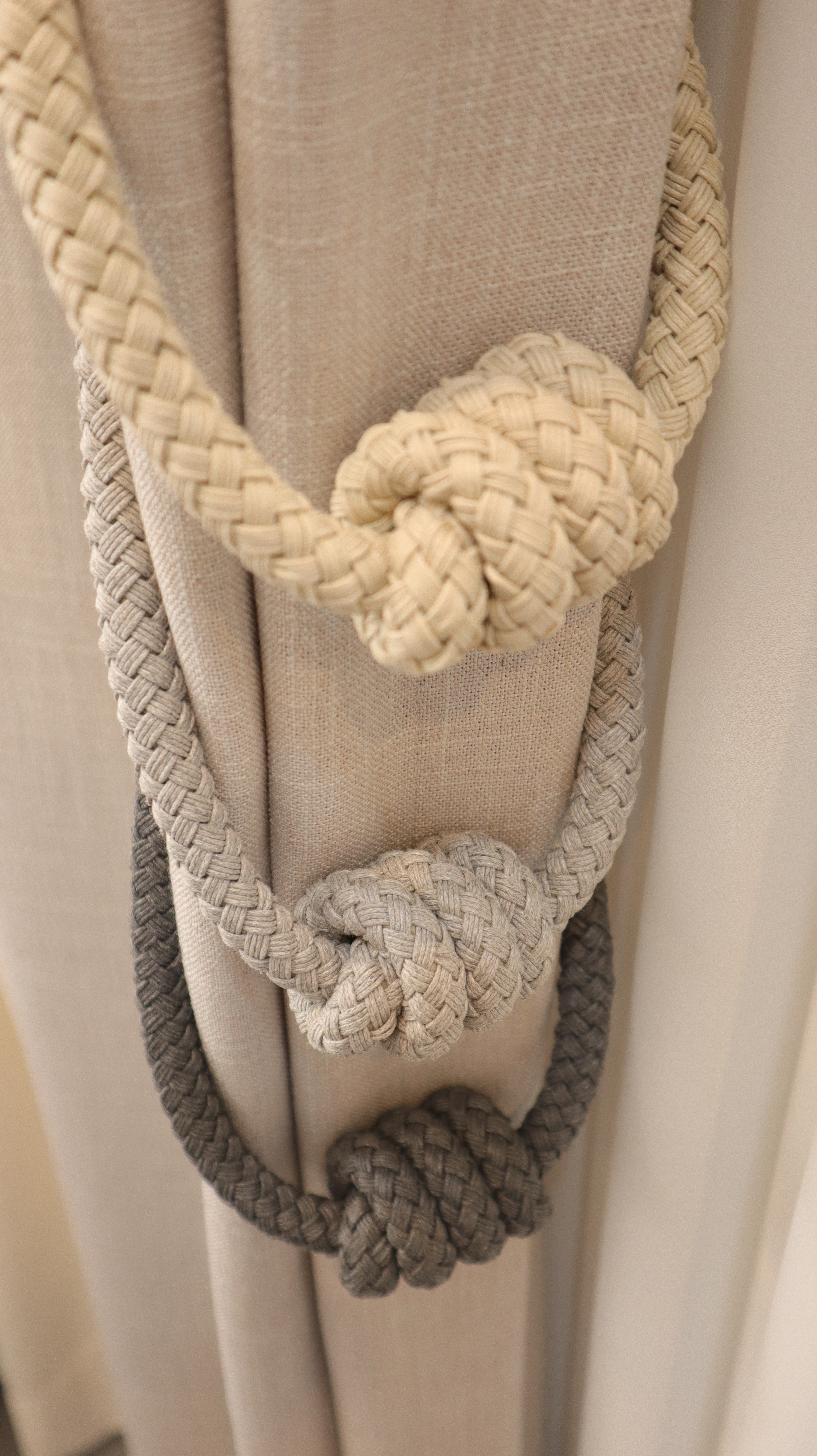 코지앳홈독점- ﻿프리미엄 자석루프 커튼 타이백3종