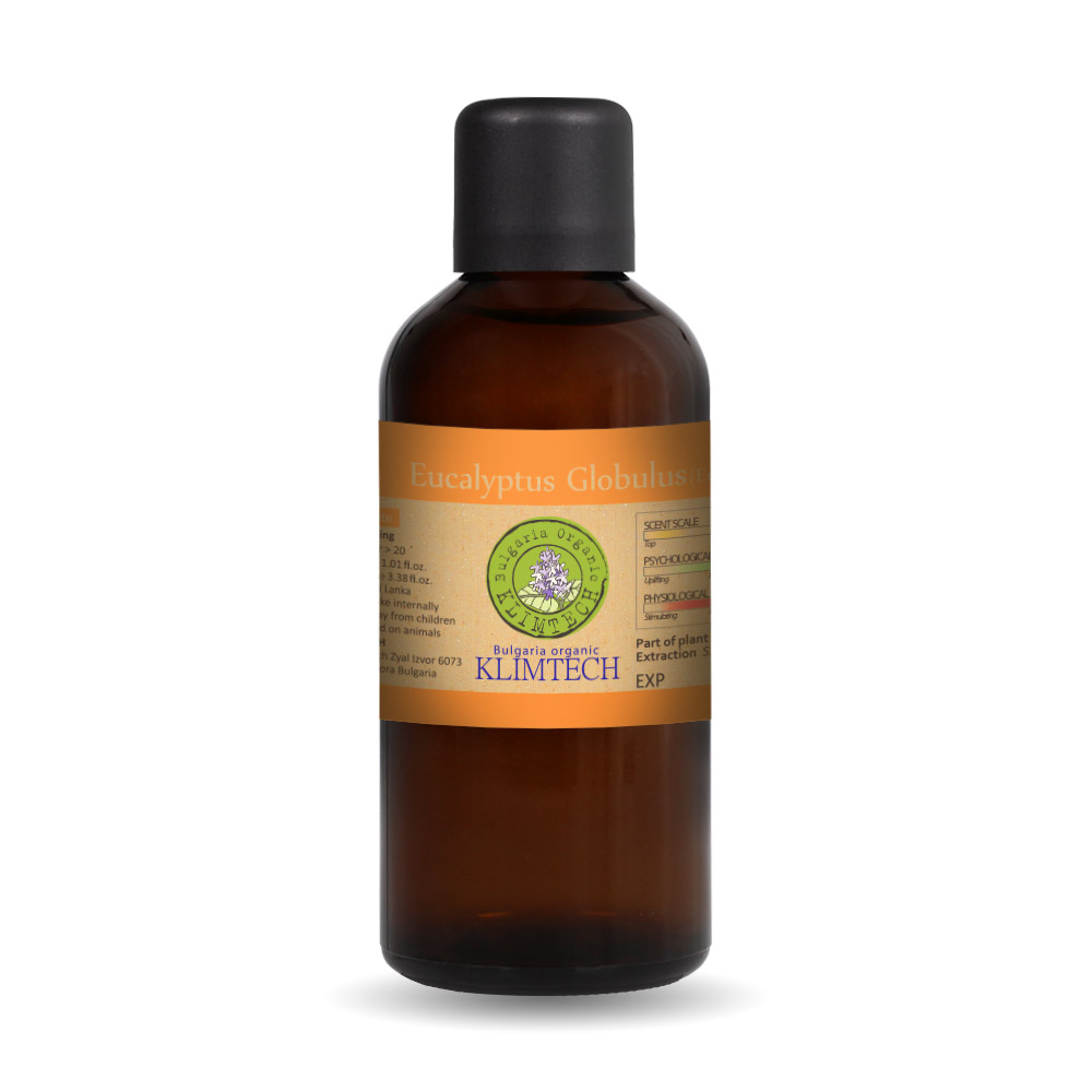 클림텍 불가리아 유기농 유칼립투스 글로불루스 에센셜 오일 100ml - 상품 이미지