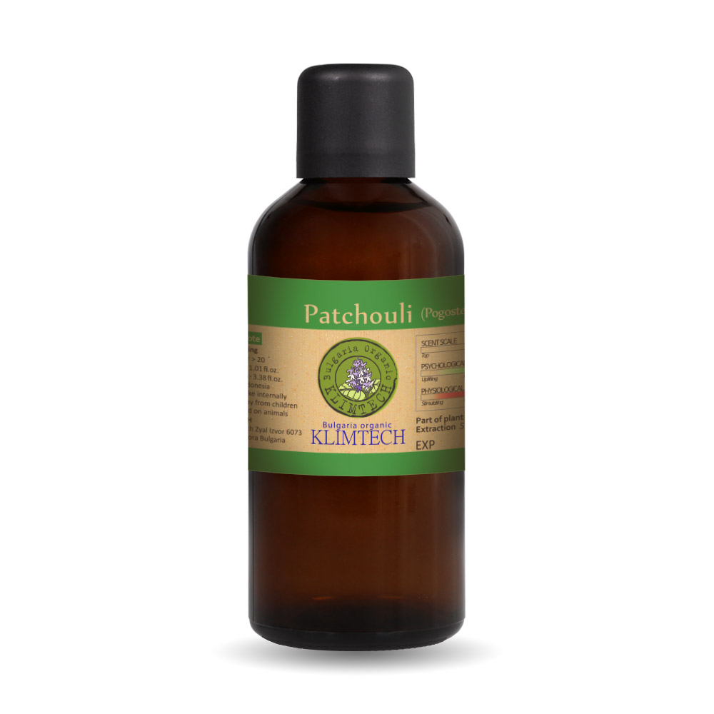 클림텍 불가리아 유기농 패츌리 에센셜 오일 100ml - 상품 이미지